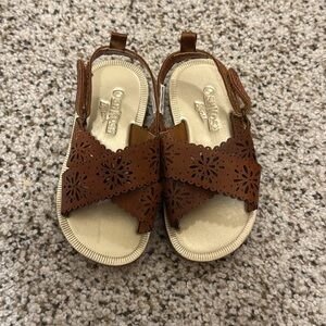 OshKosh B’gosh Brown Floral – NWOT Toddler Size 7 Medium